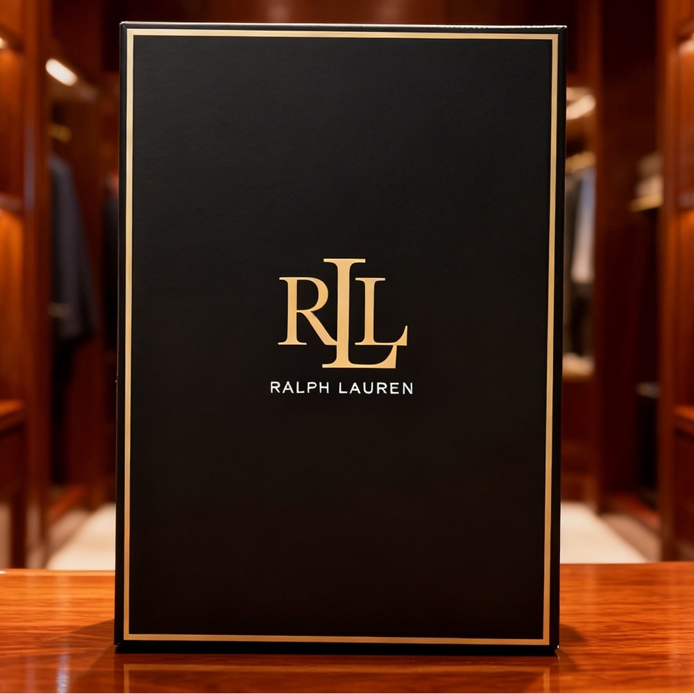 Ralph Lauren Metallic Gold Card Case with Chain - Picture 5 of 9